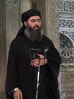 © APA/AP/Militant video Abu Bakr al-Baghdadi