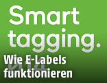 Screenshot mit der Aufschrift "Smart Tagging"
