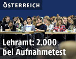 Aufnahmetest künftiger Studenten