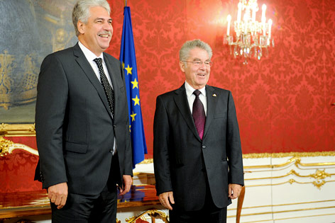 © APA/Roland Schlager Angelobung des Finanzministers Hans Joerg Schelling