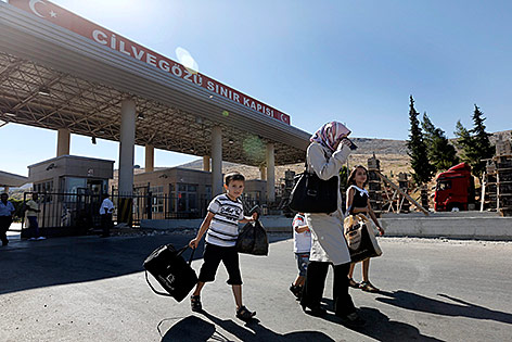 Türkischer Grenzübergang nach Syrien