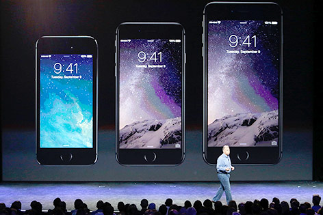 © APA/AP/Marcio Jose Sanchez Präsentation des iPhone 6