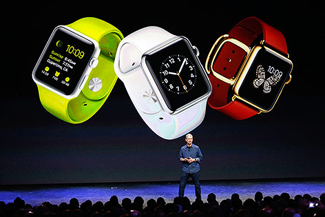 © APA/AP/Marcio Jose Sanchez Präsentation der Apple Watch