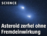 Asteroid zerf&auml;llt