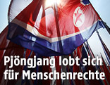 Nord-Korea-Flagge