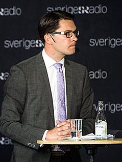 © AP/Pontus Lundahl Jimmie Akesson