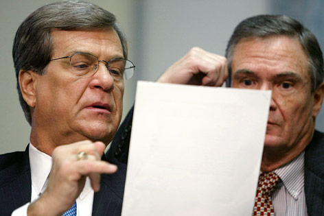 © Reuters/Kevin Lamarque Trent Lott und John Breaux