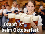 Kellnerin am Münchner Oktoberfest