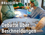 &Auml;rzte in einem Operationssaal