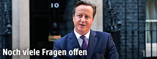 Der britische Premierminister David Cameron