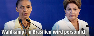 Marina Silva und Dilma Rousseff