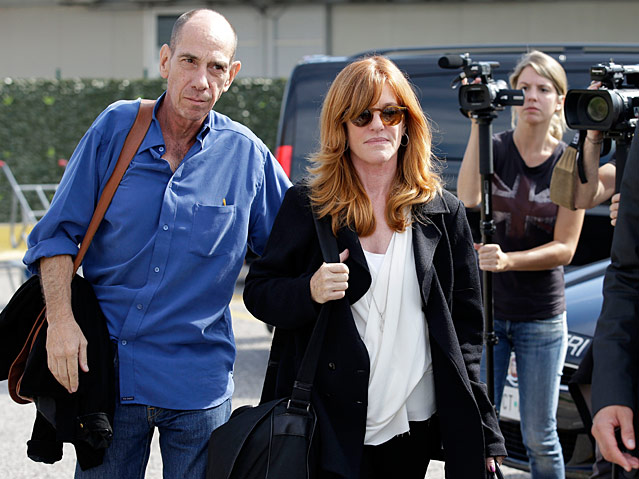 © AP/Andrew Medichini Schauspieler Miguel Ferrer mit seiner Frau Lori Weintraub