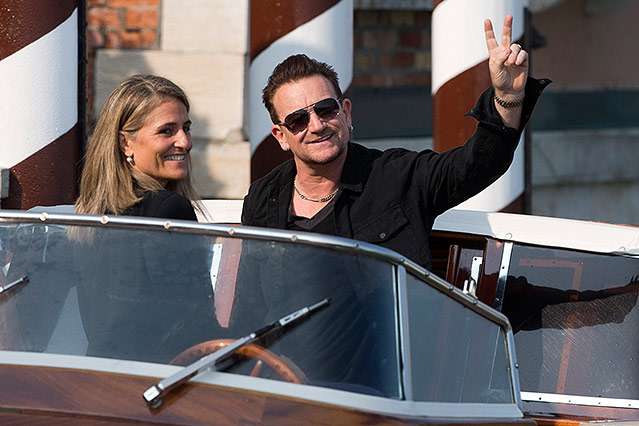 © APA/AP/Andrew Medichini Sänger Bono Vox