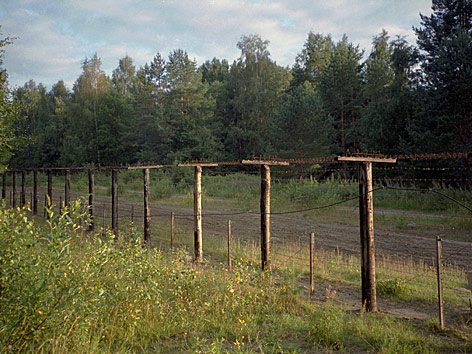 © picturedesk.com/Markus Lehtipuu/Lehtikuva Grenzzone zwischen Finnland und Russland im russischen Karelia