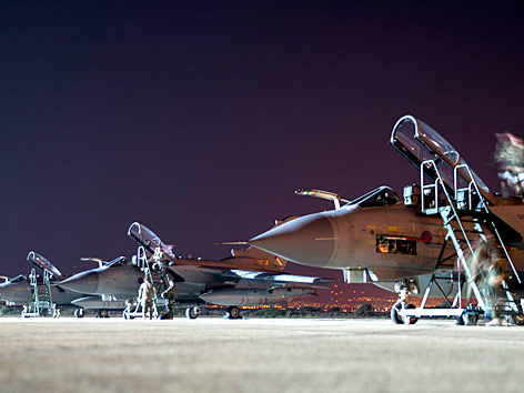 © APA/EPA/CPL Neil Bryden/British Ministry of Defence Tornadojets der britischen Royal Air Force