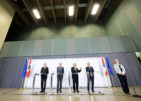 © APA/Robert Jäger Pressekonfernz im Rahmen der Regierungsklausur