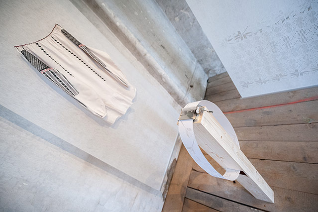 © ORF.at/Zita Köver "sound weaving" von Zsanett Szirmay
