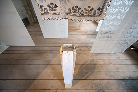 © ORF.at/Zita Köver "sound weaving" von Zsanett Szirmay
