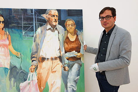 © ORF.at/Simon Hadler Martin Veigl: urban theatre, 2014; Kurator Günther Oberhollenzer