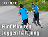 Läufer beim Training
