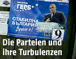 Wahlplakat der bulgarischen GERB-Partei