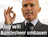 Verteidigungsminister Gerald Klug (SP&Ouml;)