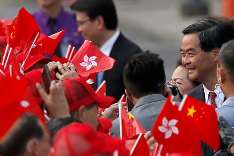 © Reuters/Bobby Yip Hongkongs Regierungschef Leung Chun Ying