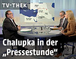 Diakonie-Direktor Michael Chalupka in der Pressestunde