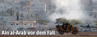 Rauchwolke über Ain al-Arab