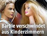 Ken- und Barbiepuppe
