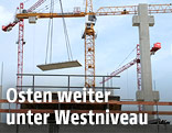 Baustelle in Dresden