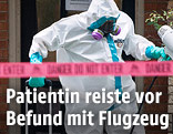 Arbeiter in Schutzanzug