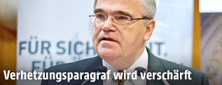 Justizminister Wolfgang Brandstetter