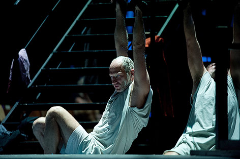© Reinhard Werner, Burgtheater Szene aus dem Stück "Dantons Tod" im Wiener Burgtheater