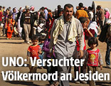 Jesiden auf der Flucht