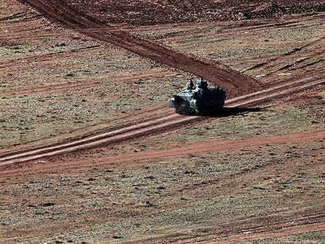 © APA/AP/Lefteris Pitarakis Türkischer Panzer