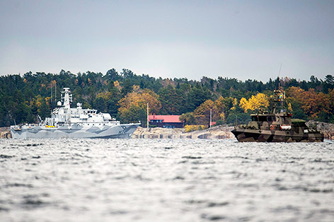 Schwedische Marineschiffe