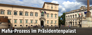 Der Pr&auml;sidentenpalast in Rom
