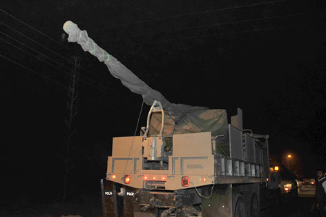 © picturedesk.com/Rauf Maltas Militärfahrzeug der Peschmerga