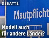 Mautplicht-Tafel