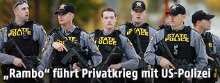 Amerikanische Polizisten