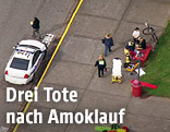 Einsatzkräfte am Tatort des Amoklaufs in Marysville