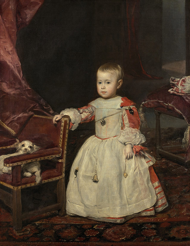 © KHM Infant Felipe Prospero von Diego Velazquez