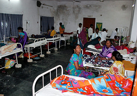 © Reuters Frauen in einem Spital