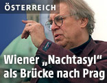 Der tschechische Schriftsteller Pavel Kohout in Wien