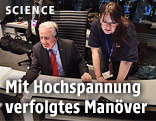 ESA-Mitarbeiter im Kontrollraum