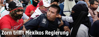 Ausschreitungen bei bei Demonstration in Mexiko