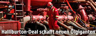Arbeiter von Halliburton