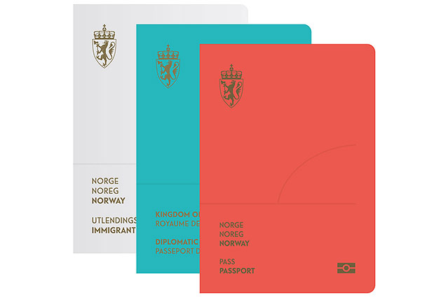 © neue.no/Neue Design Studio Neuer norwegischer Reisepass