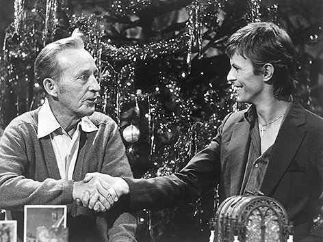 © Bettmann Bing Crosby und David Bowie